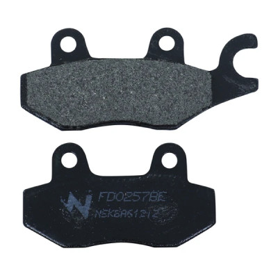 Plaquettes de frein NEWFREN Organique FD0257BE AV pour Kymco 50 Agility 2005-2008, 125 Agility R16 2014-2016, AR pour Like 2009-2021, AV pour Honda 100 NSF 2006+, AR pour Daelim 125 SV 2011+