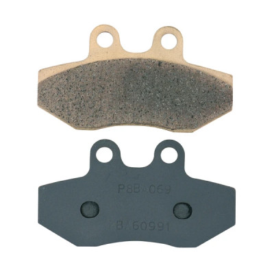 Plaquettes de frein CARBONE LORRAINE avant (1 jeu de 2 plaquettes) pour Yamaha 125 Cygnus X / MBK 125 Flame X / Gilera 125 Runner 1997-1999 (3069 MSC)