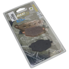 Plaquettes de frein CARBONE LORRAINE avant / arrière 1 jeu de 2 pour Yamaha 125 Cygnus 1996-2003, MBK 125 Flame 1996-2003, Malaguti 125 Centro après 2008 (3008 MSC)