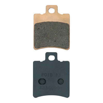 Plaquettes de frein CARBONE LORRAINE 1 jeu de 2 AR pour Peugeot 125 Tweet 2010+, avant pour Aprilia 125 Leonardo 1997-1998, avant pour Yamaha 125 Teos 2000-2003, avant pour MBK 125 Doodo 2000-2005 (3013 MSC)