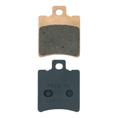 Plaquettes de frein CARBONE LORRAINE 1 jeu de 2 AR pour Peugeot 125 Tweet 2010+, avant pour Aprilia 125 Leonardo 1997-1998, avant pour Yamaha 125 Teos 2000-2003, avant pour MBK 125 Doodo 2000-2005 (3013 MSC)