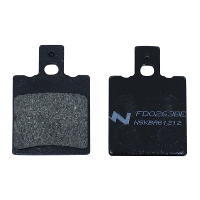 Plaquettes de frein NEWFREN AV organique FD0263BE pour scooters Aprilia 125-150 Leonardo 1997-1998, Beta 125 Eikon +1998, Malaguti 125-150 Ciak 2000-2002