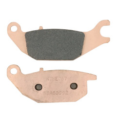 Plaquettes de frein CARBONE LORRAINE AR pour Honda 125 XL V Varadero après 2001, CBR 125 R 2004-2010 (1 jeu de 2 plaquettes) (1067 S4)