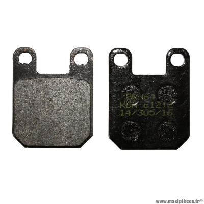 Plaquettes de frein PIAGGIO Origine AV+AR pour véhicules 50 à boîte - 00G04700141