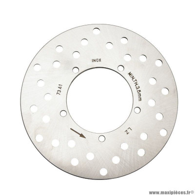 Disque de frein PIAGGIO 5 trous AR pour scooter 50 NRG, Zip 2000+, Gilera 50 Stalker, Runner (56396R)