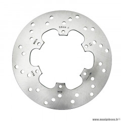 Disque de frein PIAGGIO origine AV pour 50 NRG POWER, 50-125 LIBERTY, AR pour 125 FLY 2012-2013, AV pour 125-250-300 VESPA GTS, AV pour GILERA 50 RUNNER après 2005, AR pour 125 RUNNER 1998-2016 -56484R-