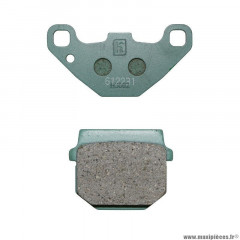 Plaquettes de frein PIAGGIO (paire) AV pour NRG POWER 50 après 2007, TYPHOON 50 2006-2010, GILERA 50 STALKER après 2005, RUNNER 50 1998-2005, APRILIA 50 SCARABEO 2010 (647171)