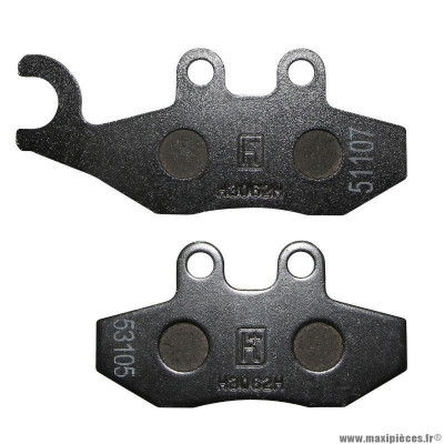 Plaquettes de frein PIAGGIO origine AR 125-350-500 X10, 125-300-350-400 Beverly, 125-300 MP3 Yourban, 300 MP3 2015+, 350 MP3 2018+, 400 MP3 2020+ (665842)