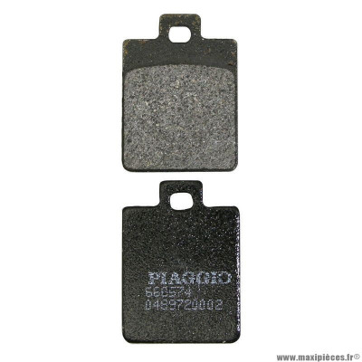 Plaquettes de frein PIAGGIO AV 125-250-400 MP3 2006+, 50-125 Vespa LX AV, 50-125 Vespa S AV, 50-125 Liberty AV, 50 NRG/Gilera 50 Runner AR, 500 Fuoco AR (paire) - 666574