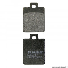 Plaquettes de frein PIAGGIO AV 125-250-400 MP3 2006+, 50-125 Vespa LX AV, 50-125 Vespa S AV, 50-125 Liberty AV, 50 NRG/Gilera 50 Runner AR, 500 Fuoco AR (paire) - 666574