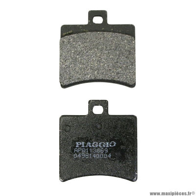 Plaquettes de frein PIAGGIO AR pour maxi-scooters 125-250 Atlantic, Sport-City, Scarabeo, 125 Leonardo, Sport City-Street (réf. AP8113869)