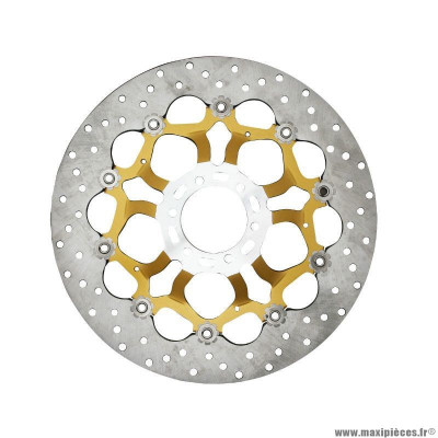 Disque de frein avant PIAGGIO Origne Gold GU05613335 pour moto-guzzi 850-1200 Breva, Norge, 1000 RSV-2, Falco, 1200 Sport