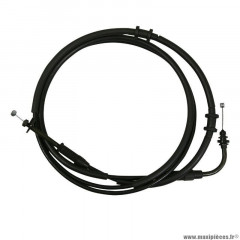Câble commande de gaz (fermeture) PIAGGIO origine 649603 pour maxi-scooter 125 Fly 2007-2011, Typhoon 4T après 2010, Aprilia 125 SR 4T après 2010, Sport-City 2008-2011