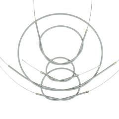 Câble et gaine grise adaptable adaptable 5000 (kit)