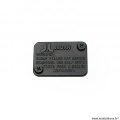 Couvercle maitre cylindre avant PIAGGIO origine 867283 pour 50 SMT, RCR après 2011, RS4 après 2011, SX après 2018