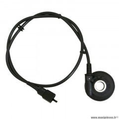 Entraineur-cable de compteur PIAGGIO origine, référence 56435R, pour scooter 50 NRG après 2006, 125-250-500 X9 / Gilera 50-125 Runner, DNA