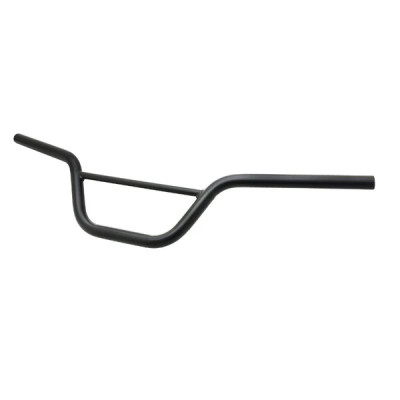 Guidon adaptable acier noir 735 mm pour 50 à boîte Yamaha 50 DT / MBK 50 X-Limit