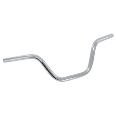 Guidon adaptable chrome 22mm Ø L630mm H125mm MBK-Motobecane 51, 88