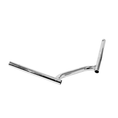 Guidon adaptable acier chrome 22 mm Peugeot 103 / MBK 51