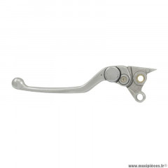 Levier d'embrayage adaptable gauche silver OEM : AP8113758 pour moto Aprilia 750 Dorsoduro 2010-2013, 1000 Caponord 2001-2007, 1200 Caponord 2013-2016, Moto Guzzi 850 Breva 2006-2007