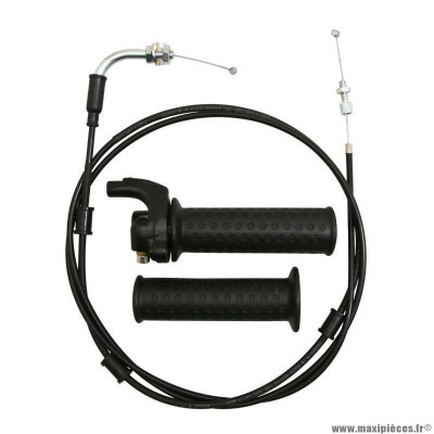 Poignée de gaz complète PIAGGIO origine 50 ZIP 4T 2006-2017 (646839)