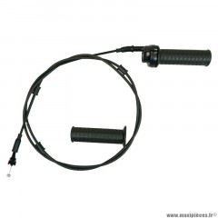 Poignée de gaz complète PIAGGIO origine 50 ZIP 4T 2018-2020 (1C004734)