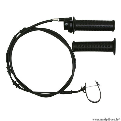 Poignée de gaz PIAGGIO origine CM060976 pour 125 X-Evo après 2007, X8 2004-2006, X7 après 2008