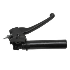 Poignée de gaz DOMINO adaptable Peugeot 50 Fox noir