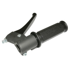 Poignée de gaz Domino plastique noir adaptable Piaggio 50 Ciao PX