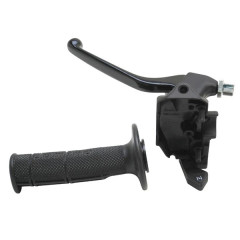Poignée-levier d'embrayage DOMINO adaptable noir pour Peugeot 50 XP6 2003+