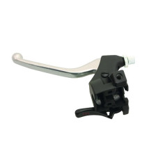 Poignée-levier d'embrayage DOMINO Noir poli Adaptable Rieju 50 MRT