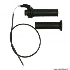 Poignée-manchon de gaz complète PIAGGIO CM060985 pour scooter 50 Typhoon après 2010