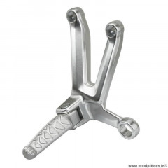 Repose-pieds passage arrière gauche PIAGGIO complet origine pour moto APRILIA 1000 RSV-2, TUONO V2 (AP8154071)