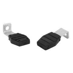 Repose pieds passager adaptable diamètre 11mm noir pour Peugeot 103/MBK 51