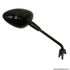 Rétroviseur droit PIAGGIO noir origine CM262014 pour scooter 50-125 Vespa Sprint après 2017