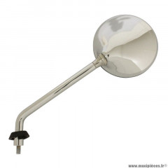 Rétroviseur gauche à visser PIAGGIO origine pour maxi-scooter 125-250-300 Vespa GTS 2009+ (CM073407)