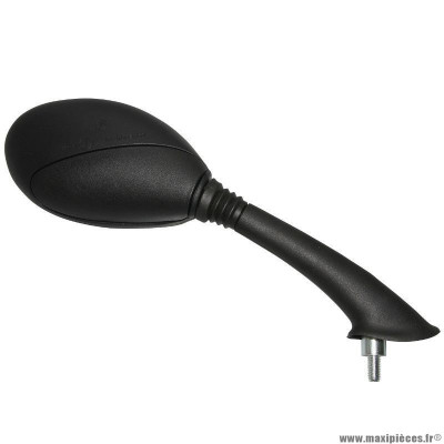 Rétroviseur Piaggio noir droit CM027005 pour scooter 50-125 Fly 2006-2011