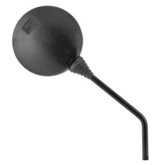 Rétroviseur adaptable noir homologué CE AP8201984 pour 50 MX 2004+, 50 RX 1995-2010, 50 SCARABEO 1993-2014, 100 SCARABEO 2000-2012, 125 MX 2004-2006