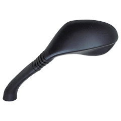 Rétroviseur adaptable noir homologué CE gauche pour Aprilia 125/250/300 Leonardo (moteurs et modèles spécifiés)