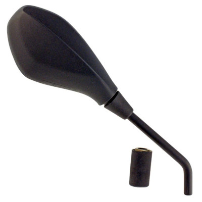 Rétroviseur adaptable noir homologué CE pour Gilera 500 Fuoco 2007-2014, 50 Stalker Naked après 2008 (OE CM175007)