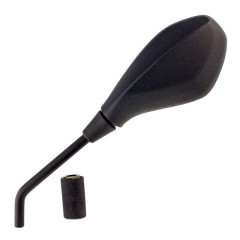 Rétroviseur adaptable noir homologué CE OEM CM175008 pour Gilera 500 Fuoco 2007-2014, 50 Stalker Naked après 2008 gauche