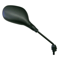 Rétroviseur adaptable droit chrome homologué CE OEM CM174706 pour Piaggio 125-200-250 Carnaby après 2007