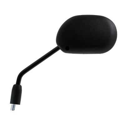 Rétroviseur adaptable noir homologué CE gauche pour maxi-scooter Suzuki 110 Address après 2015 (OE 56600-10JF0-000)
