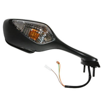 Rétroviseur VICMA Droit Noir avec Clignotant Homologué CE pour Moto Honda CBR 1000 RR après 2008 et 800 VFR F après 2016