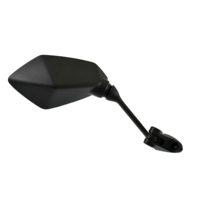 Rétroviseur adaptable noir homologué CE Kawasaki 600 ZX-6 R Ninja 2009-2016 droit (OE 560010147)