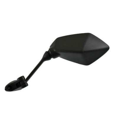 Rétroviseur adaptable noir homologué CE Kawasaki 600 ZX-6 R Ninja 2009-2016 gauche (OE 560010147)