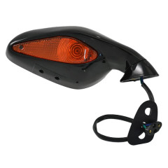 Rétroviseur adaptable noir homologué CE OE 80BOA3228 pour MV Agusta 1000 F4 2004-2006 gauche