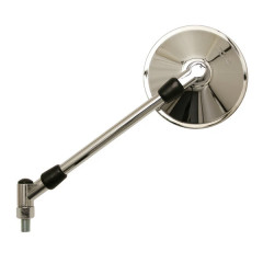 Rétroviseur VICMA réversible chrome homologué CE pour Suzuki 400 GSF Bandit 1991-1993, 600 GSF Bandit 1995-2004, 800 VZ Marauder 1997-2002, 1200 GSF Bandit 1996-2000