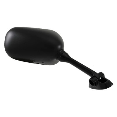 Rétroviseur adaptable noir homologué CE droit adaptable pour Suzuki 600 GSX R après 2001, 750 GSX R 2000-2001, 1300 GSX-R Hayabusa après 1999 (OE 56500-24F00-000)