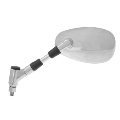 Rétroviseur adaptable chrome homologué CE Yamaha 600 FZ6 Fazer 2004-2007 gauche (OEM : 1B3262901000)